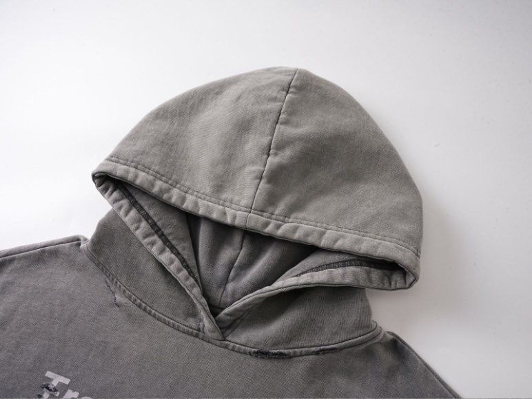 Trappers Club Oversized Distressed Hoodie