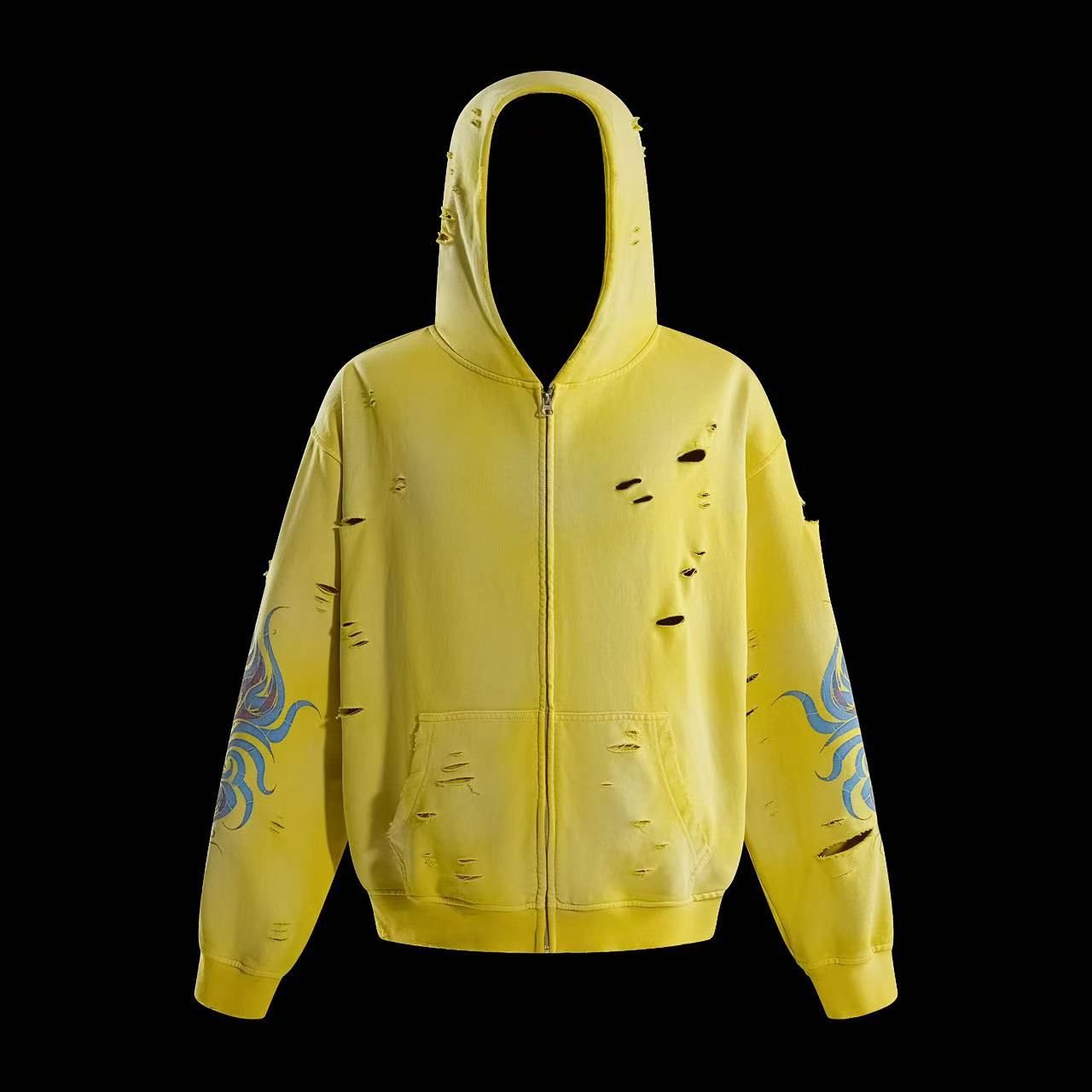 Trappers Club Oversized (Blue Flame) ZipUp