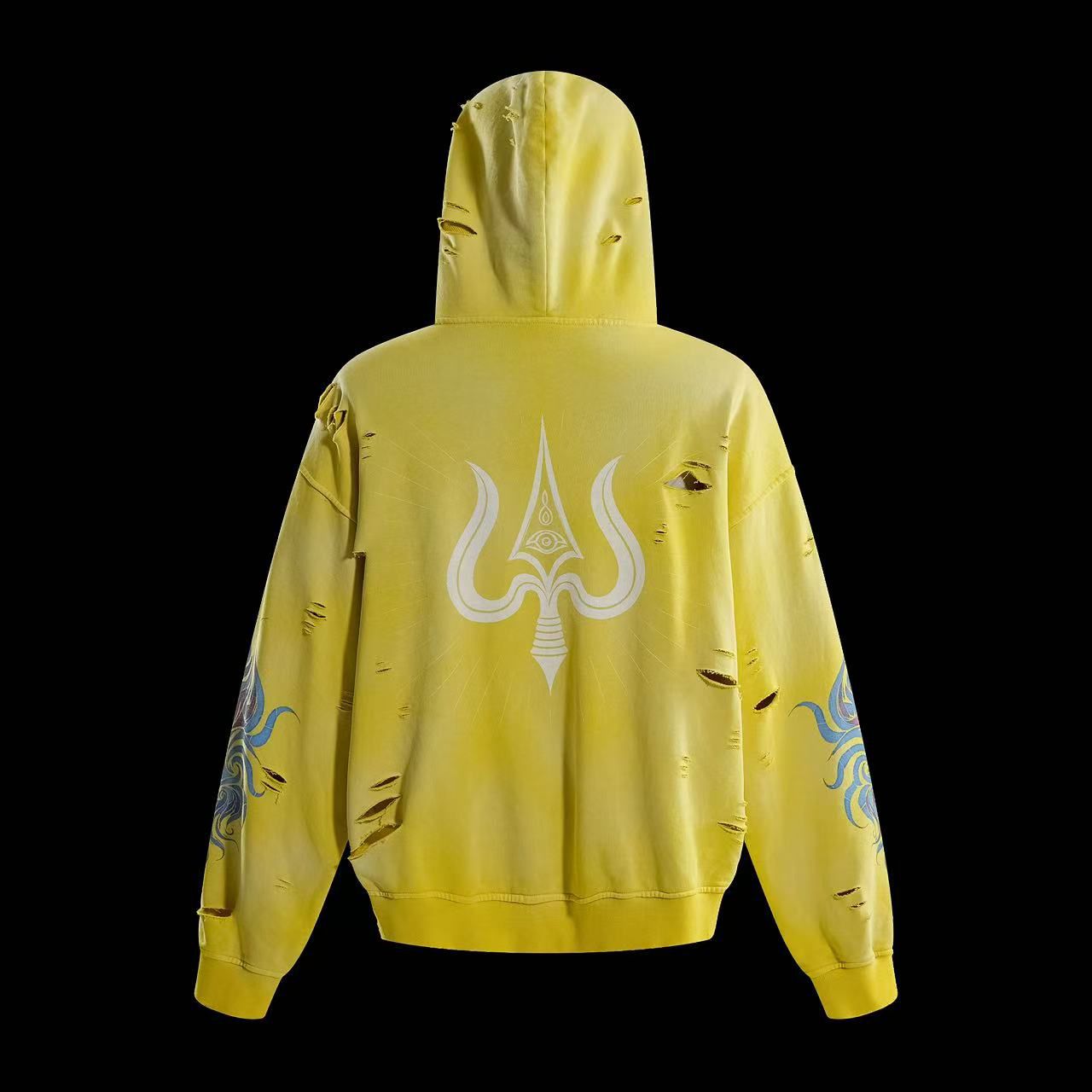 Trappers Club Oversized (Blue Flame) ZipUp